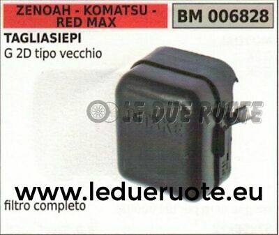 FILTRO ARIA COMPLETO TAGLIASIEPI TOSASIEPE ZENOAH KOMATSU RED MAX G2D