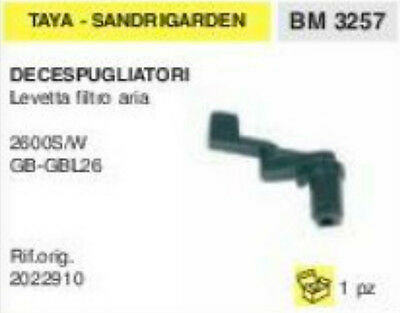 2022910 LEVETTA FILTRO ARIA DECESPUGLIATORI TAYA SANDRIGARDEN leva leveraggio