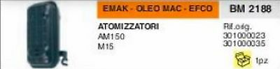 301000323 MARMITTA ATOMIZZATORE EFCO OLEO MAC EMAK AM150 M15 AM M 15 150 scarico