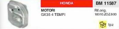 18310.ZOZ.800 MARMITTA MOTORE HONDA GX35 GX 35 4 TEMPI scarico silenziatore