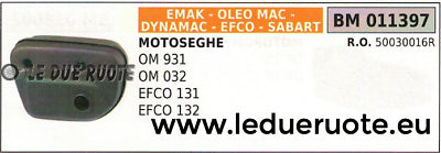 50030016R MARMITTA SCARICO SILENZIATORE MOTOSEGA OLEOMAC 931 932 EFCO 131 132