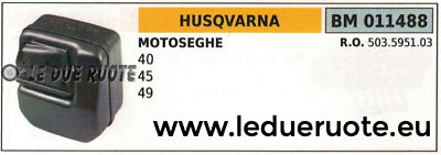 530595103 MARMITTA SCARICO SILENZIATORE MOTOSEGA HUSQVARNA 40 45 49