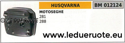 503599205 MARMITTA SCARICO SILENZIATORE MOTOSEGA HUSQVARNA 281 288