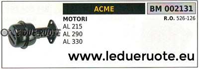 526126 MARMITTA SILENZIATORE MOTORE ACME AL215 AL290 AL330 scarico