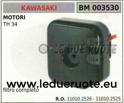 110102526 110102525 FILTRO ARIA COMPLETO DECESPUGLIATORE KAWASAKI TH 34