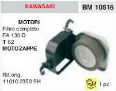11010.23509H FILTRO ARIA COMPLETO MOTOZAPPA KAWASAKI FA130D T62 FA 130 T 62