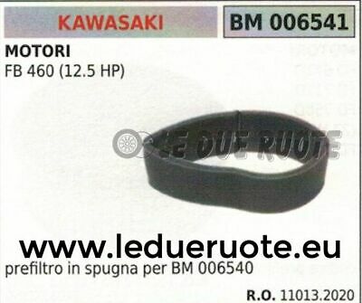 110132020 SPUGNA PER FILTRO ARIA MOTORE KAWASAKI FB460 FB 460 178x58x70 12.5 HP