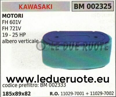 110297001 110297002 FILTRO ARIA MOTORE KAWASAKI FH 601V 721V 19-35HP 185x89x82