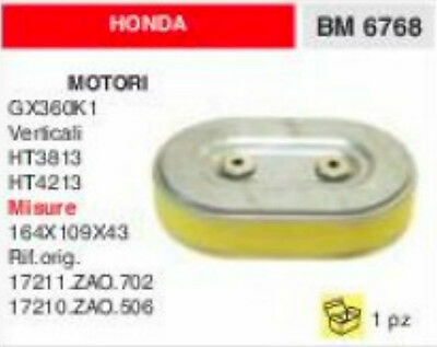 17211.ZAO.702 FILTRO ARIA MOTORE HONDA GX360 HT3813 HT4213 164X109X43