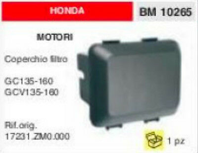 17231.ZM0.000 COPERCHIO FILTRO ARIA MOTORE HONDA GC135 GC160 GCV135 GCV160