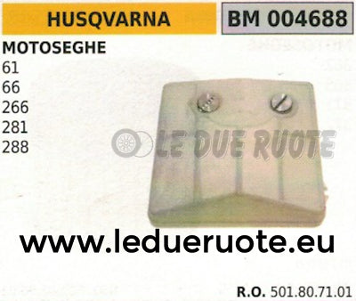 501807101 FILTRO ARIA COMPLETO MOTOSEGA HUSQVARNA 61 66 266 281 288