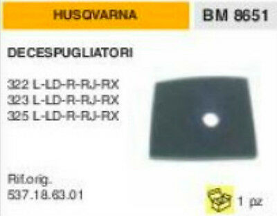 537.18.63.01 FILTRO ARIA DECESPUGLIATORE HUSQVARNA 322 323 325
