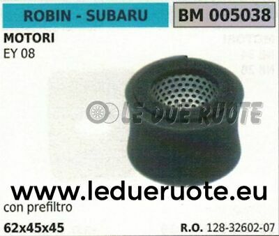 1283260207 FILTRO ARIA COMPLETO MOTORE SUBAR ROBIN EY 08 62x45x45