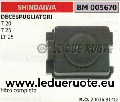 2003681712 COMPLETO FILTRO ARIA DECESPUGLIATORE SHINDAIWA T20 T25 LT25