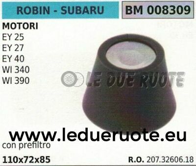 2073260618 FILTRO ARIA COMPLETO MOTORE SUBAR ROBIN EY 25 27 40 110x72x85