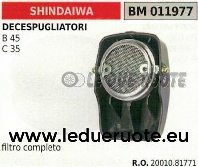 2001081771 FILTRO ARIA COMPLETO DECESPUGLIATORE SHINDAIWA B45 C35 B 45 C 35