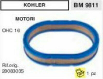 277593 SPUGNA PER FILTRO ARIA MOTORE KOHLER K352 K482 K582 Ø 153 H 102