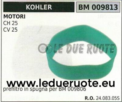 2408305S SPUGNA PER FILTRO ARIA MOTORE KOHLER CH25 CV25 CH CV 25 175x140x75