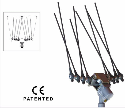 RASTRELLO PNEUMATICO ABACCHIATORE olive raccolta pettine MINELLI AIR 505