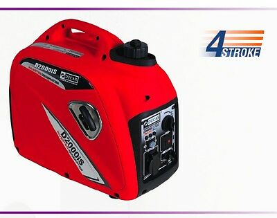 GENERATORE DI CORRENTE 220V 80cc motogeneratore gruppo 2000VA 63db D2000iS ducar