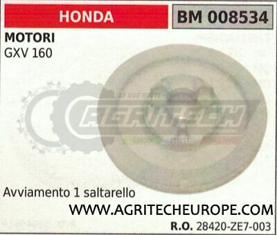 28420ZE7003 PULEGGIA AVVIAMENTO MOTORE HONDA GXV160 1 saltarello