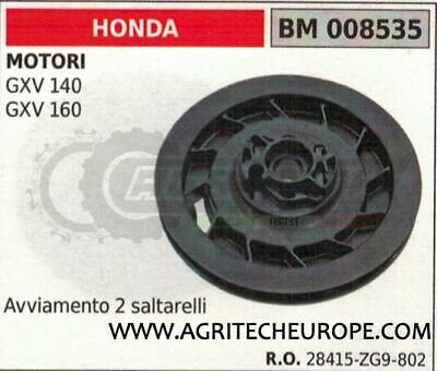 28415ZG9802 PULEGGIA AVVIAMENTO MOTORE HONDA GXC140 GXV160 GXV 140 160
