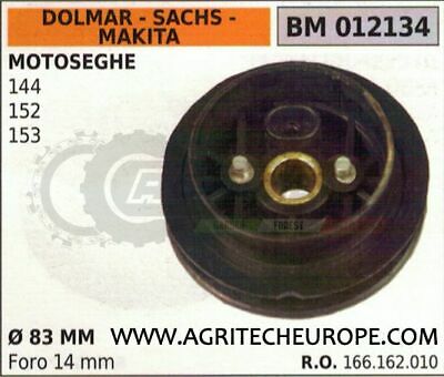 166162010 PULEGGIA AVVIAMENTO MOTOSEGA DOLMAR SACHS MAKITA 144 152 153 Ø83