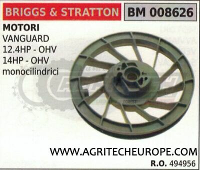 494956 PULEGGIA AVVIAMENTO MOTORE BRIGGS & STRATTON VANGUARD 12.4 14 HP
