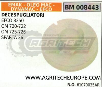 61070035 PULEGGIA AVVIAMENTO DECESPUGLIATORE OLEOMAC OM 720 722 725 726 SPART 26