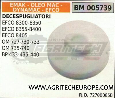 72700085 PULEGGIA AVVIAMENTO DECESPUGLIATORE OLEOMAC OM 727 730 733 735 740