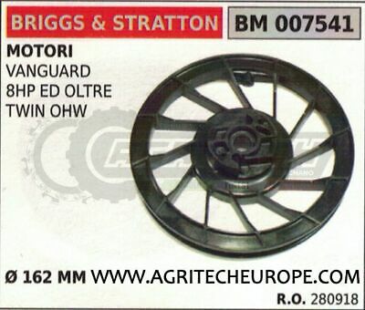 280918 PULEGGIA AVVIAMENTO MOTORE BRIGGS & STRATTON VANGUARD 8HP TWIN OHW