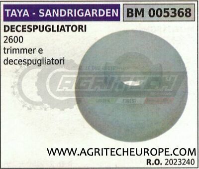 2023240 PULEGGIA AVVIAMENTO DECESPUGLIATORE TAYA SANDRIGARDEN 2600