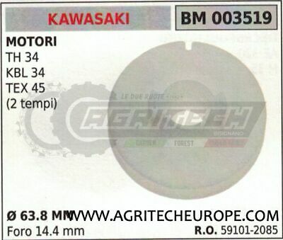 591012085 PULEGGIA AVVIAMENTOMOTORE KAWASAKI TH34 KBL34 TEX45 2T Ø63.8
