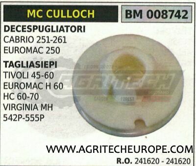 241620 PULEGGIA AVVIAMENTO TAGLIASIEPI McCULLOCH TIVOLI 45 60 EUROMAC H60 HC60