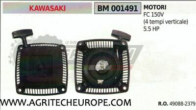 490882379 CARTER AVVIAMENTO COMPLETO MOTORE KAWASAKI FC150V FC 150 V 5.5CV