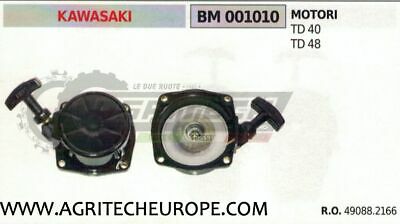 490882166 CARTER AVVIAMENTO COMPLETO MOTORE KAWASAKI TD40 TD48 TD 40 48
