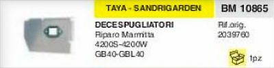 DIAFRAMMA riparo MARMITTA DECESPUGLIATORE TAYA SANDRIGARDEN 4200 S W GB 40 GBL