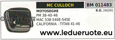 240291 MARMITTA SCARICO SILENZIATORE MOTOSEGA McCULLOCH PROMAC 38 40 46