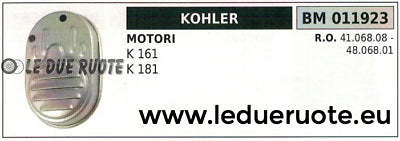 4106808 4106001 MARMITTA SCARICO SILENZIATORE MOTORE KOHLER K 161 181