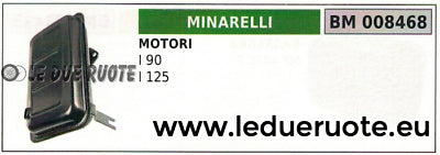 MARMITTA SCARICO SILENZIATORE MOTORE MINARELLI I 90 125