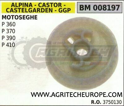 3750130 PULEGGIA AVVIAMENTO MOTOSEGA ALPINA CASTOR CASTELGARDEN 360 370 390 410