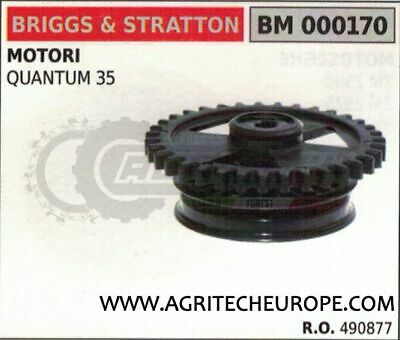 490877 PULEGGIA AVVIAMENTO MOTORE BRIGGS & STRATTON QUANTUM 35