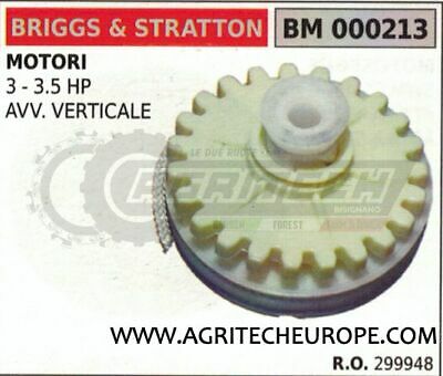 299948 PULEGGIA AVVIAMENTO MOTORE BRIGGS & STRATTON 3 3.5 4 HP AVV VERTICALE