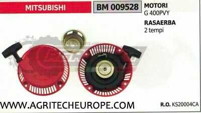 KS20004CA CARTER AVVIAMENTO COMPLETO RASAERBA MOTORE MITSUBISHI 2 TEMPI G 400PVY