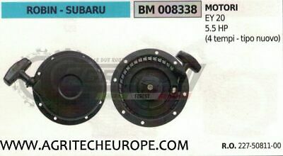 2275081100 CARTER AVVIAMENTO COMPLETO AVVIATORE MOTORE ROBIN SUBAR EY 20 5.5HP
