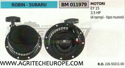 2265021100 CARTER AVVIAMENTO COMPLETO AVVIATORE MOTORE ROBIN SUBAR EY 15 NEW