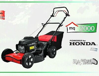TOSAERBA HONDA 160cc 4 RUOTE MOTRICI terreni scoscesi PROFESSIONALE rasaerba