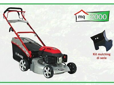 TOSAERBA A SCOPPIO 173cc PROFESSIONALE + MULCHING MAORI semovente rasaerba