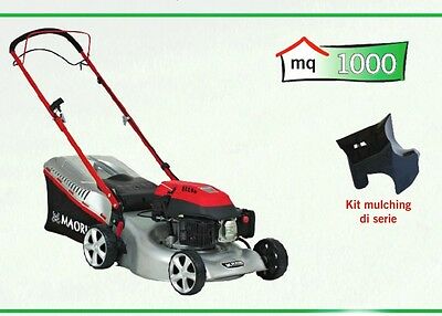 TOSAERBA A SCOPPIO 139cc PROFESSIONALE + MULCHING rasaerba trazionato MAORI