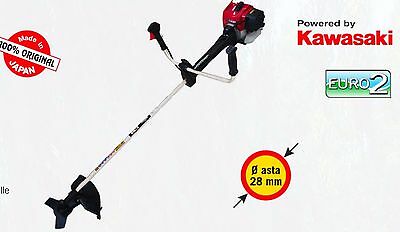 DECESPUGLIATORE KAWASAKI TJ 53 E PRO 53,2cc + DISCO + ACCESSORI a scoppio